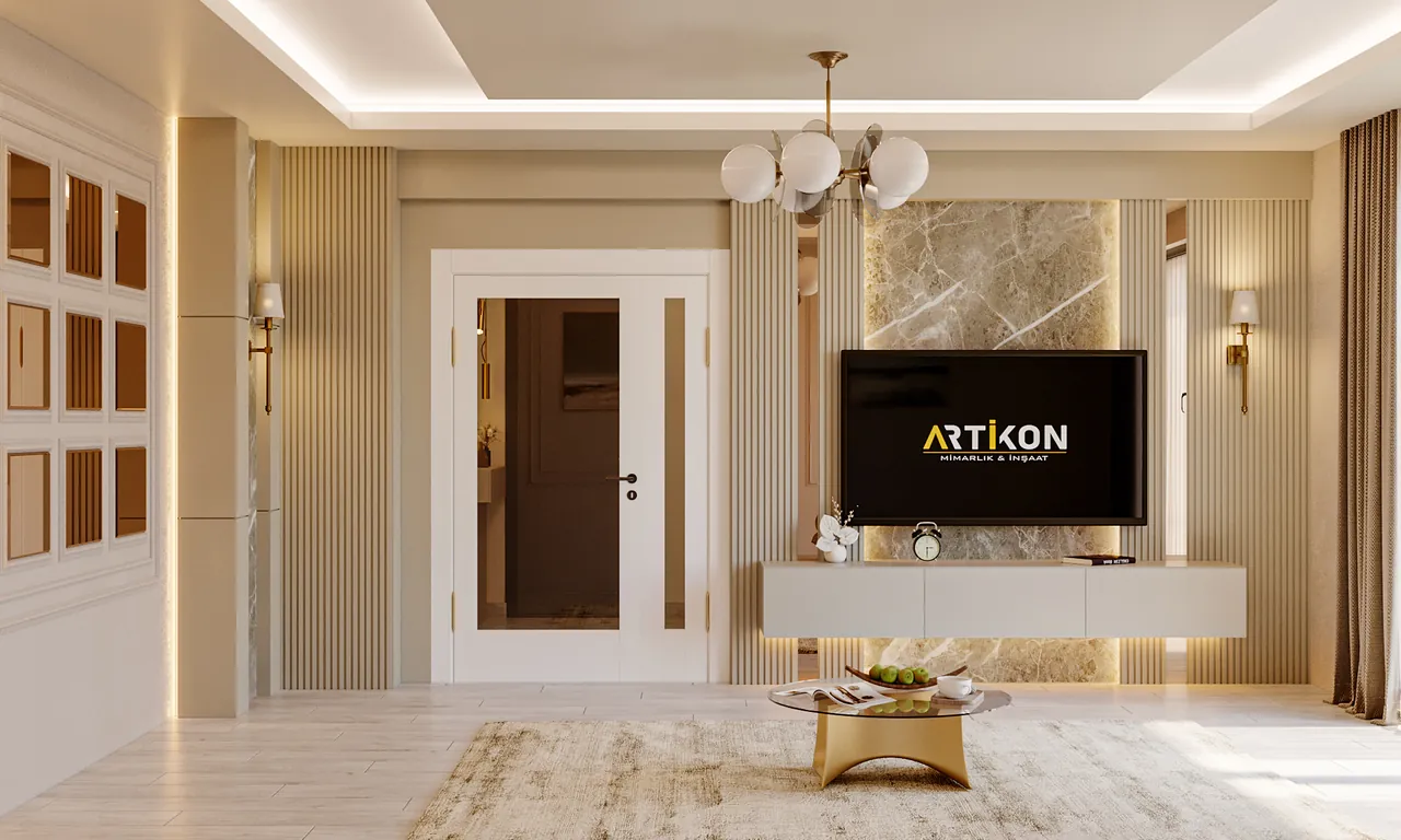 Özel üretim TV duvarı